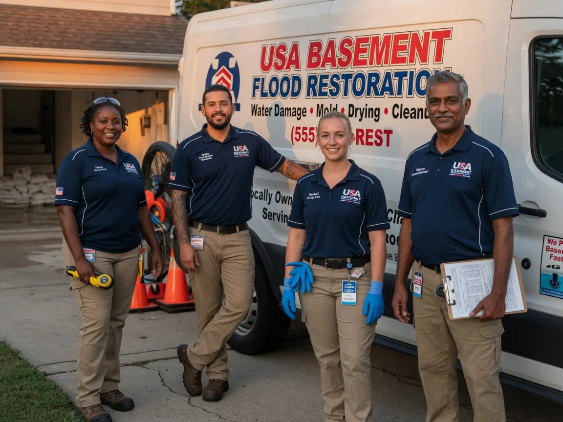 Basement Flood Cleanup company in De Valls Bluff, AR